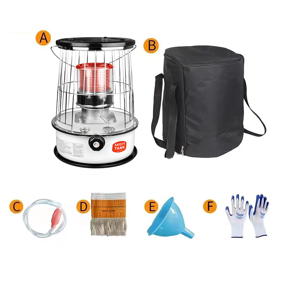 Home Cooking Heater - Aquecedor de querosene elevável, aquecedor ao